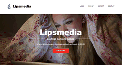 Desktop Screenshot of lipsmedia.net